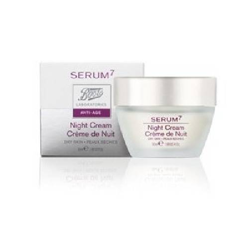 Serum7 Crema Regeneradora Noche Primeras Arrugas P.Normal, 50ml