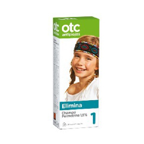 OTC Champú Antipiojos Permetrina 1,5%  125 ml