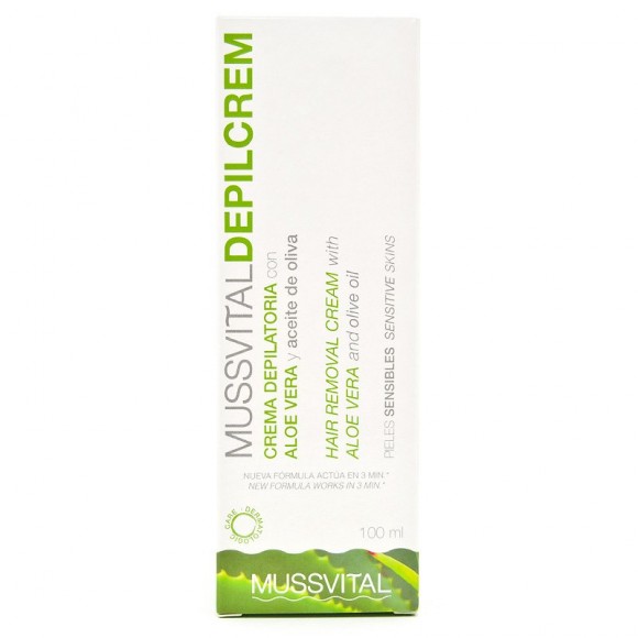 Mussvital Depilcream pieles sensibles 100 ml