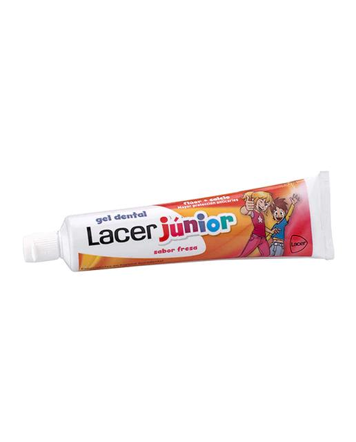 Gel Dentífrico Fresa 75 ml Lacer Junior