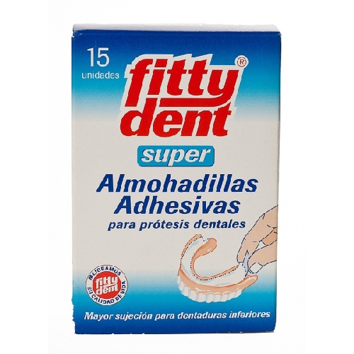 Fittydent Super Almohadillas Adhesivas 15 udes