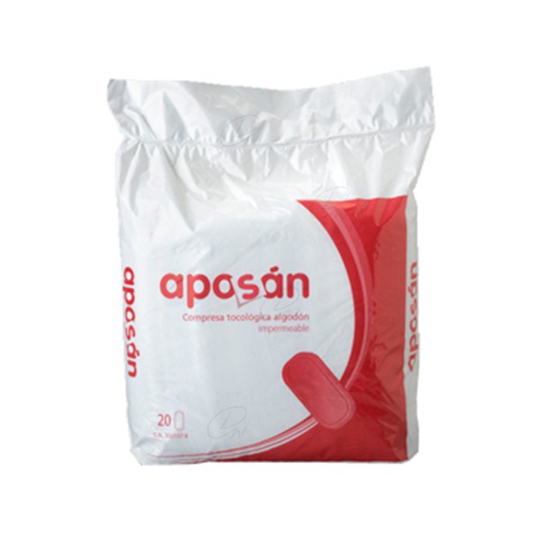 Aposan Compresa Tocologica Postparto 20 ud