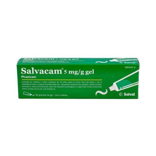 SALVACAM 5mg/g GEL , 1 tubo de 60 g SALVACAM 5mg/g GEL , 1 tubo de 60 g