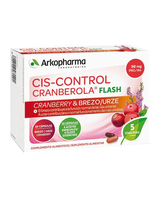 Bienestar urinario Cramberola Flash Cis-Control