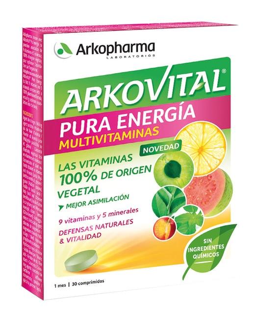 30 Comprimidos Pura Energia Arkovital