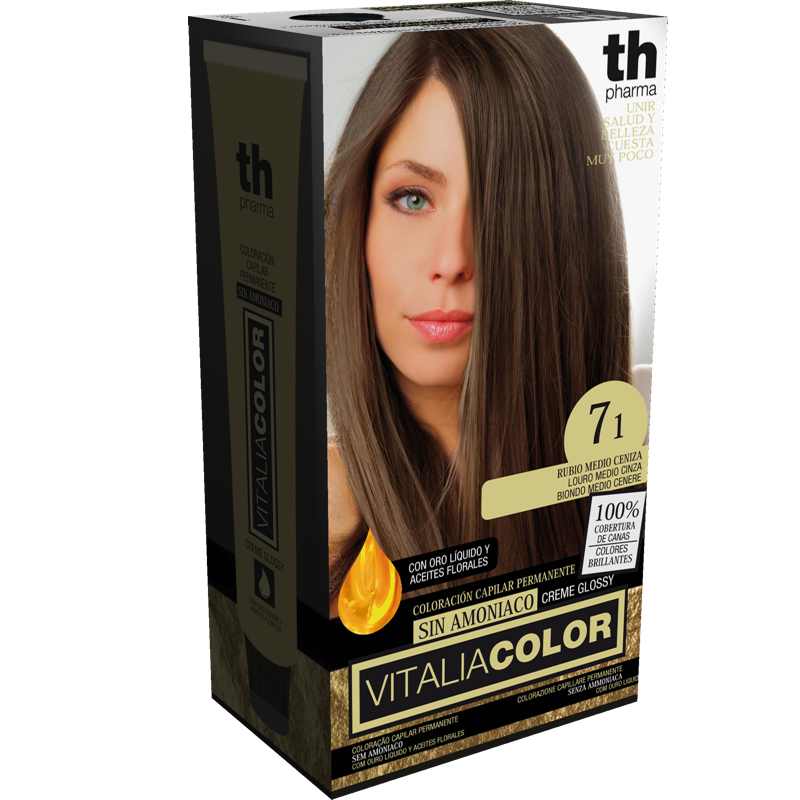 TH PHARMA VITALIA COLOR 7.1 RUBIO MEDIO CENIZA