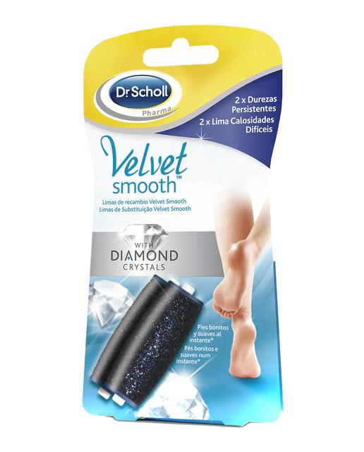 Limas de recambio Velvet Smooth Durezas persistentes Scholl