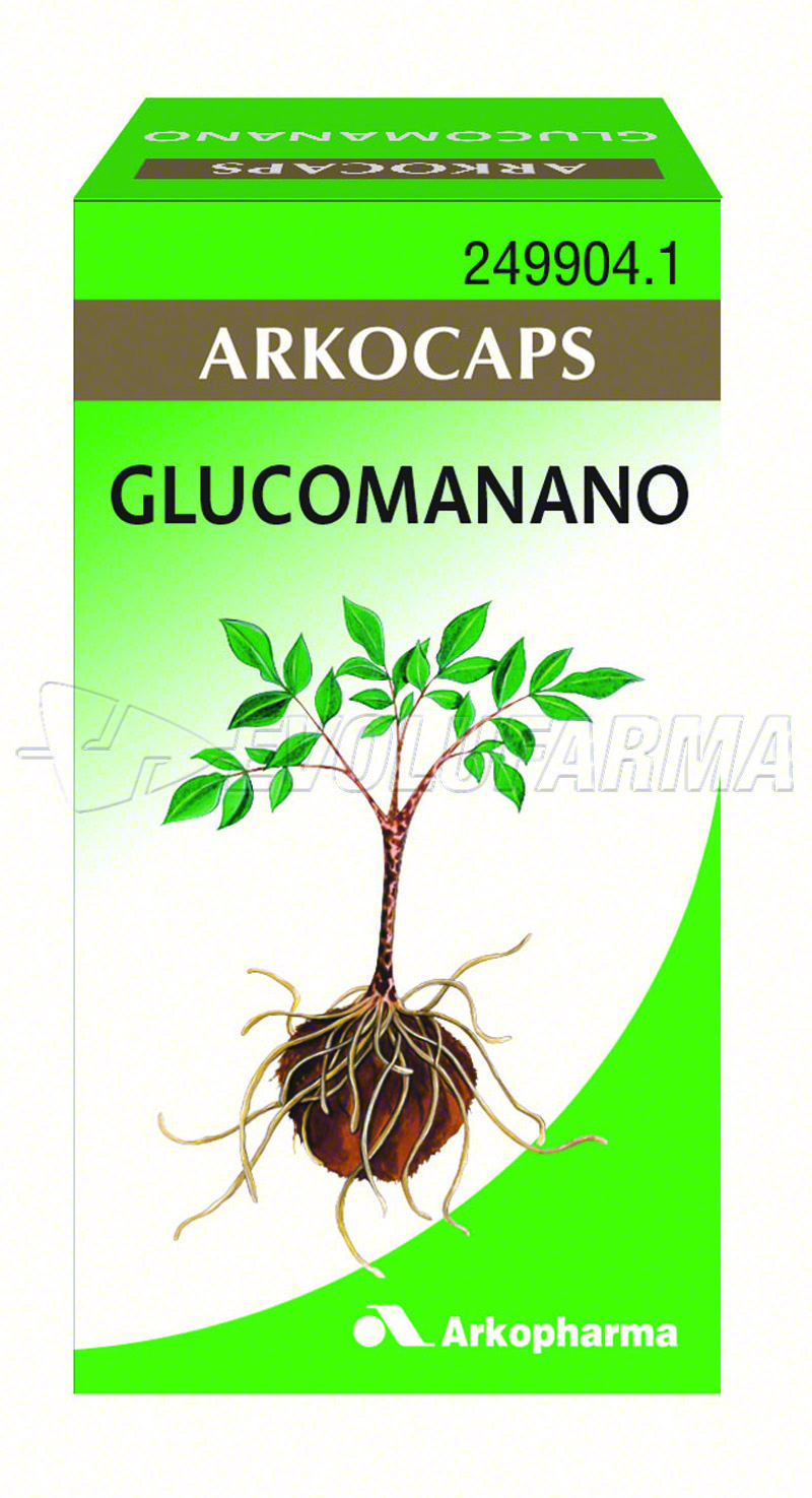 ARKOCAPSULAS GLUCOMANANO. 50 cápsulas