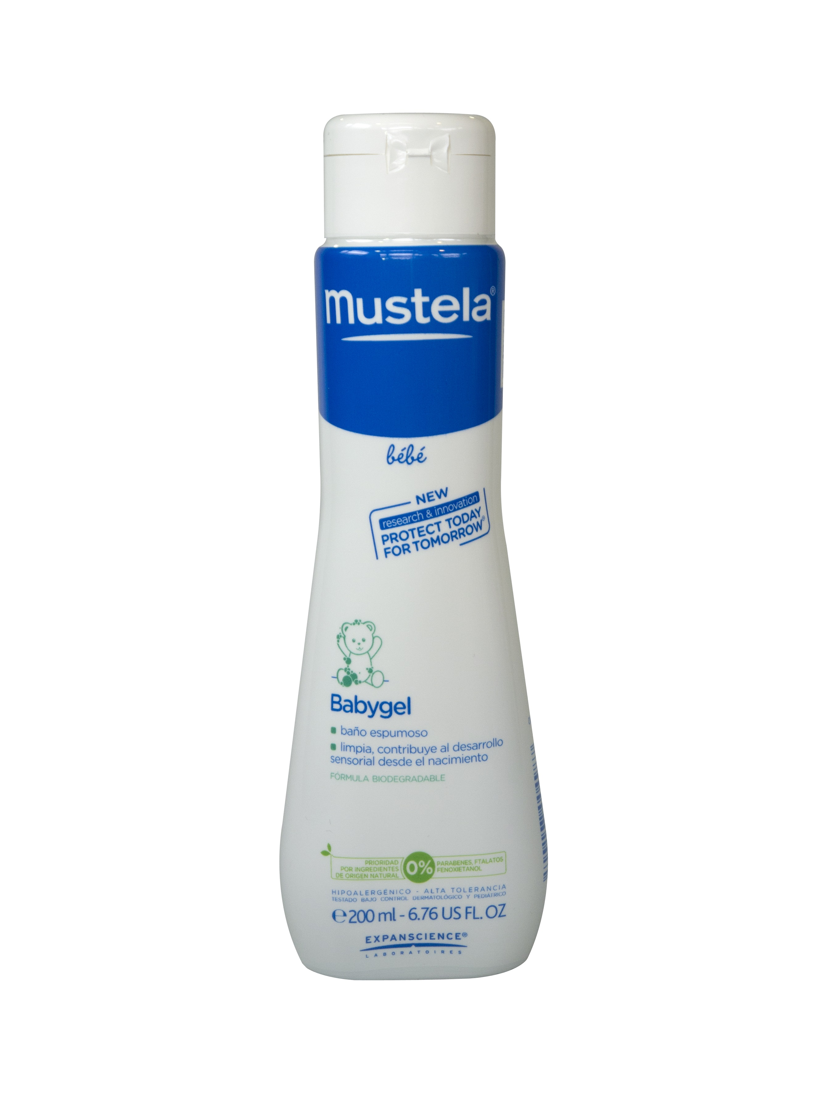 MUSTELA BABYGEL. Envase de 200 ml.