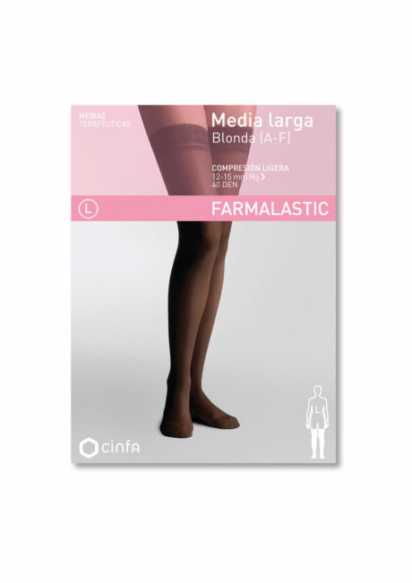 FARMALASTIC MEDIA LARGA (A-F) COMP LIGERA 40 DEN