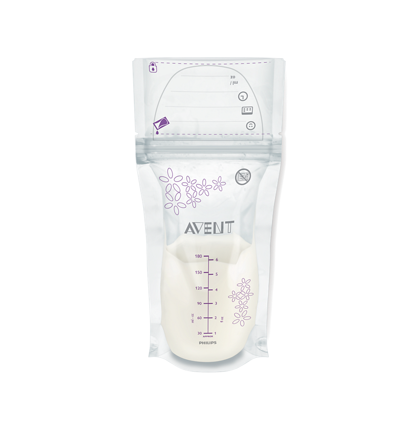 AVENT BOLSAS DE ALMACENAMIENTO DE LECHE MATERNA 25X180ML