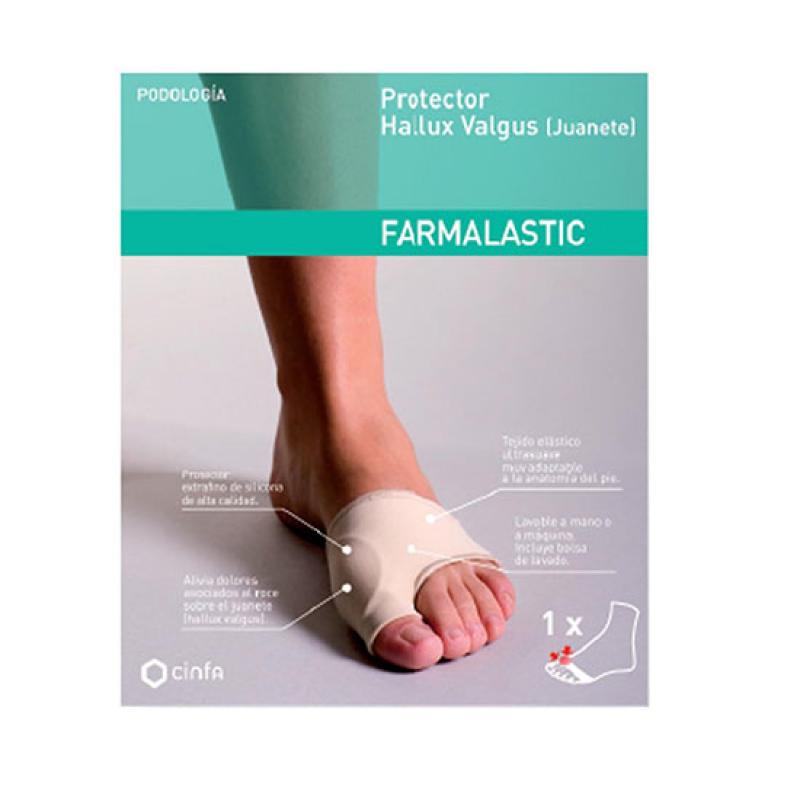 FARMALASTIC CORRECTOR HALLUX VALGUS JUANETE TALLA MEDIANA