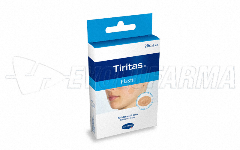 HARTMANN TIRITAS PLASTIC. 20 uds. de 19 x 72 mm.