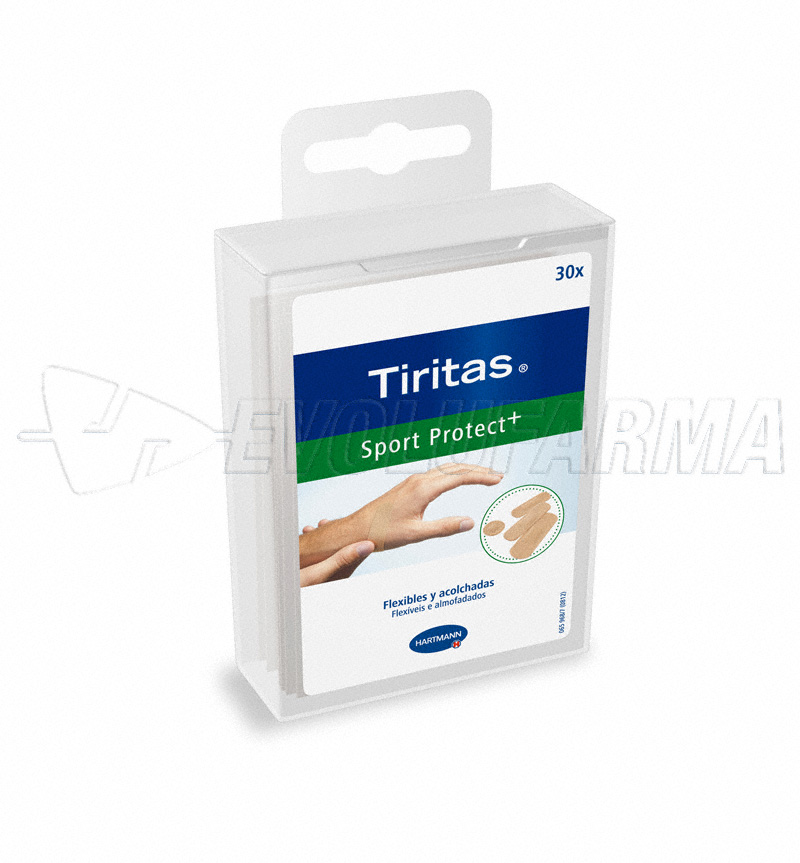 HARTMANN TIRITAS SPORT PROTECT+. 30 uds. 4 tamaños.