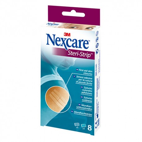 NEXCARE STERI-STRIP SUTURAS CUTANEAS 8U