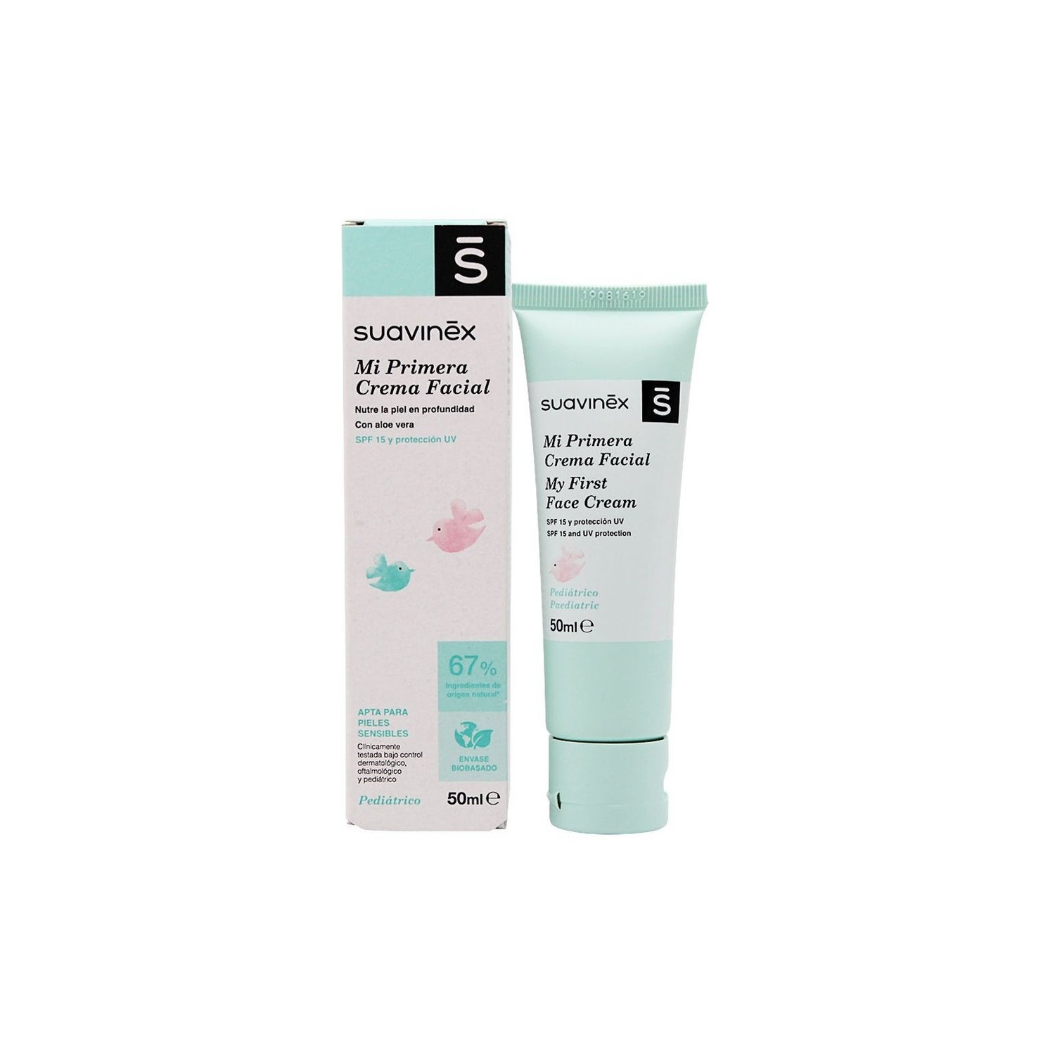 SUAVINEX MI PRIMERA CREMA FACIAL HIDRATANTE  1 ENVASE 50 ML
