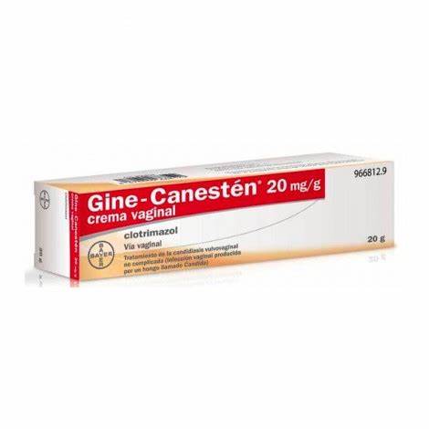 GINE-CANESTEN 20 mg/g CREMA VAGINAL, 1 tubo de 20 g