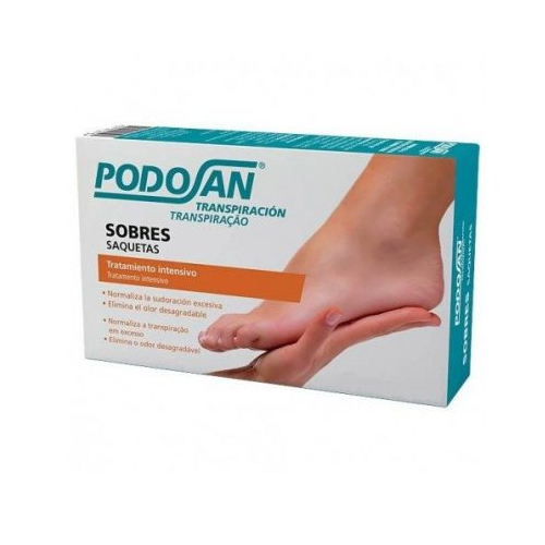 PODOSAN DESODORANTE PIES GEL POLVO 3 SOBRES