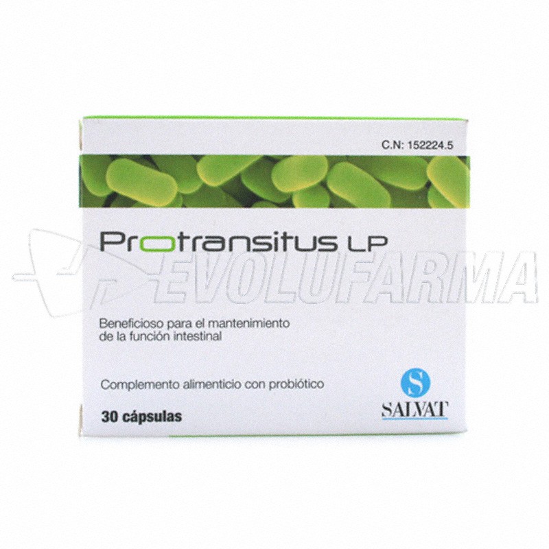 PROTRANSITUS LP. Envase de 30 Cápsulas