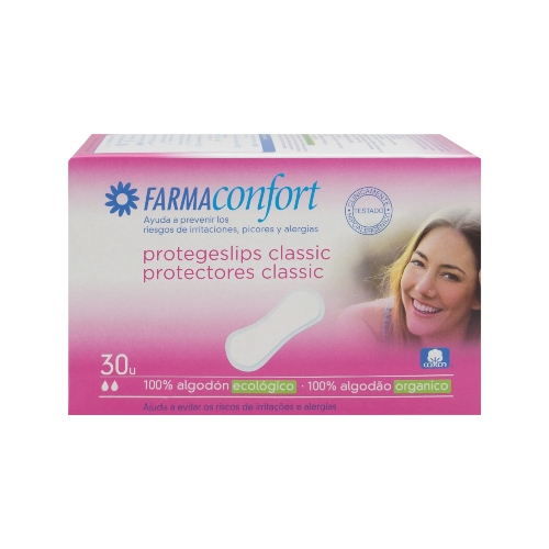 Protegeslips de Algodón Farmaconfort Ultrafinos 24 U