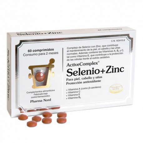 ActiveComplex Selenio+Zinc 60 Comprimidos Pharma Nord ActiveComplex Selenio+Zinc 60 Comprimidos Pharma Nord