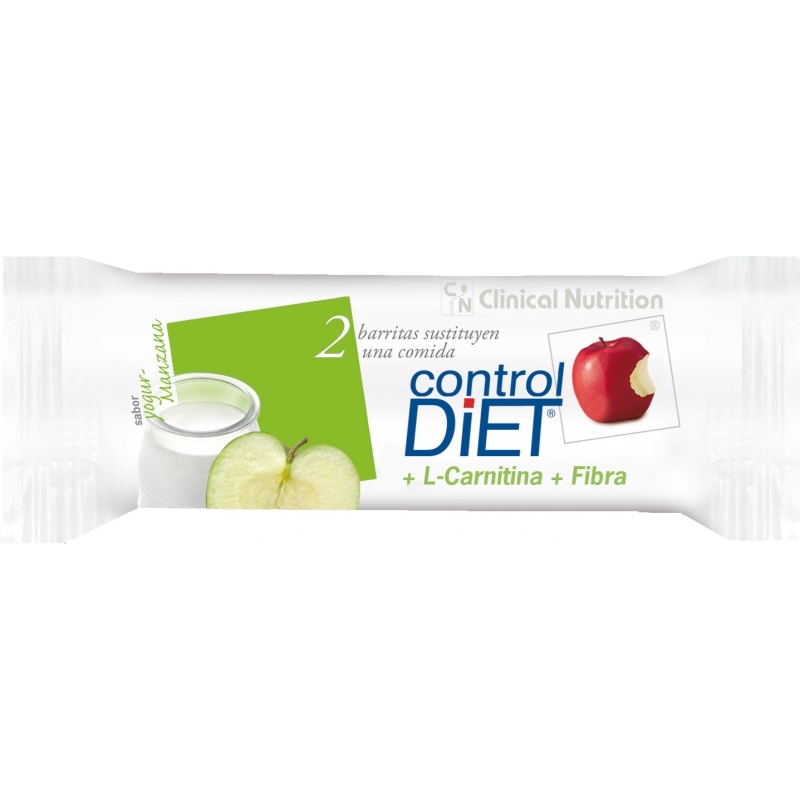 CONTROL DIET BARRITA NUTRITIVA YOGUR-MANZANA 44GR