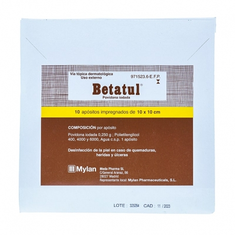 BETATUL APOSITOS, 10 apósitos