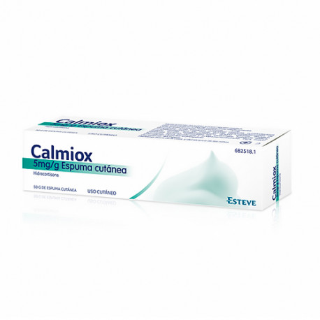 CALMIOX 5 mg/g ESPUMA CUTANEA, 1 envase a presión de 50 g