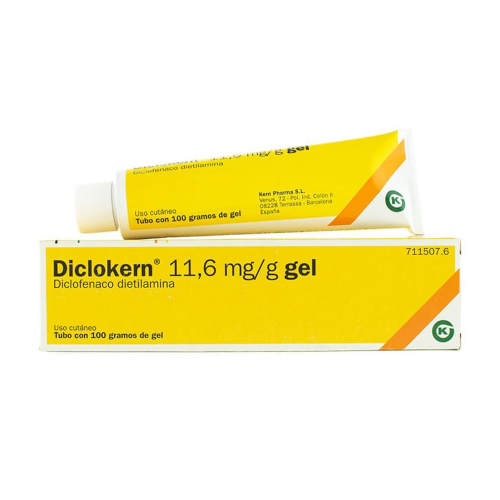 DICLOKERN 11,6 mg/g GEL,1 tubo de 100 g