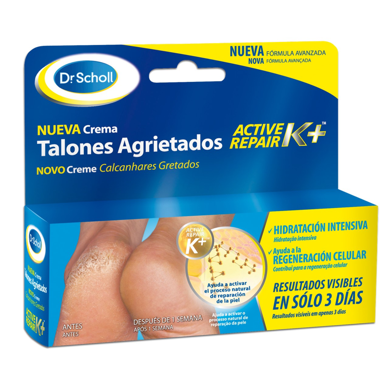 DR SCHOLL CREMA TALONES AGRIETADOS 60ML