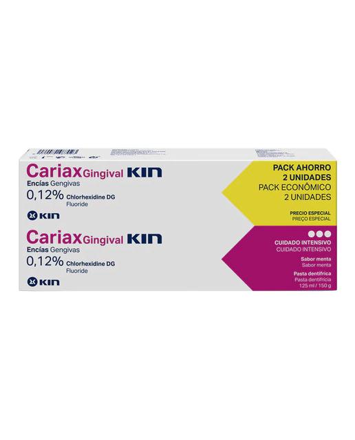 Pack 2x1 Cuidado de encias Cariax Gingival Kin