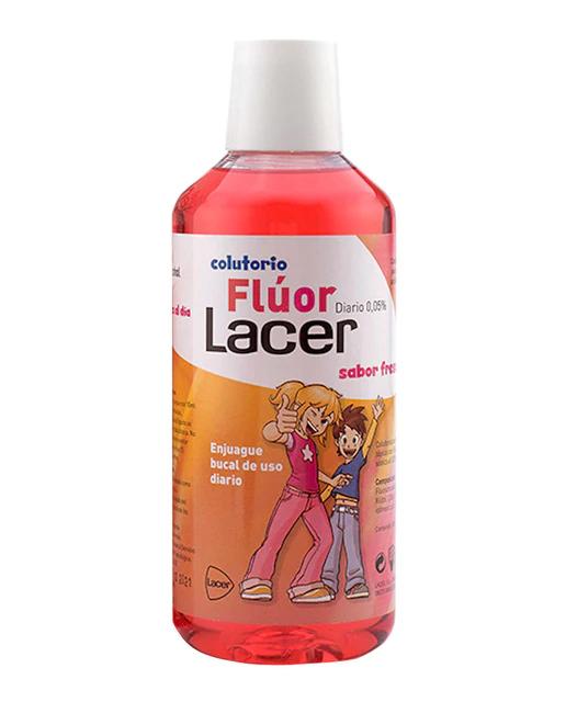 Flúor Diario 0,05% Fresa 500 ml Lacer