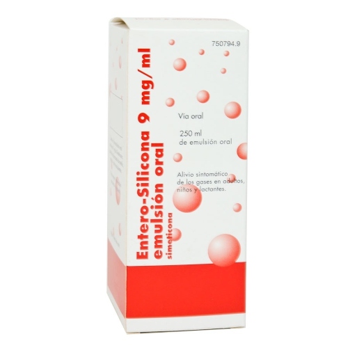 ENTERO SILICONA 9 mg/ml EMULSION ORAL , 1 frasco de 250 ml