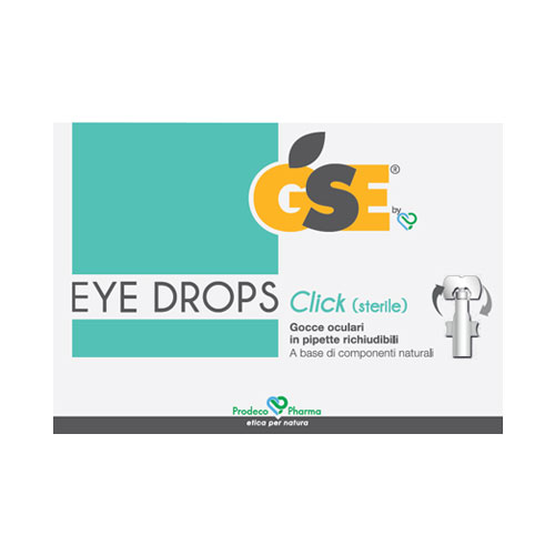 GSE EYE DROPS CLICK GOTAS ESTÉRILES OCULARES 10 MONODOSIS