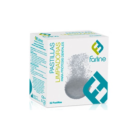 FARLINE PASTILLAS LIMPIEZA PROTESIS DENTAL 32 TAB