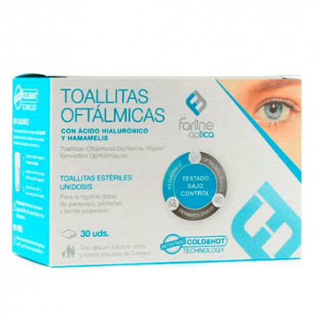 FARLINE TOALLITAS OFTALMICAS 30 UDS.