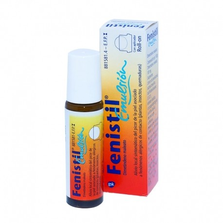 FENISTIL 1 MG/ML EMULSIÓN CUTÁNEA  , 1 frasco de 8 ml