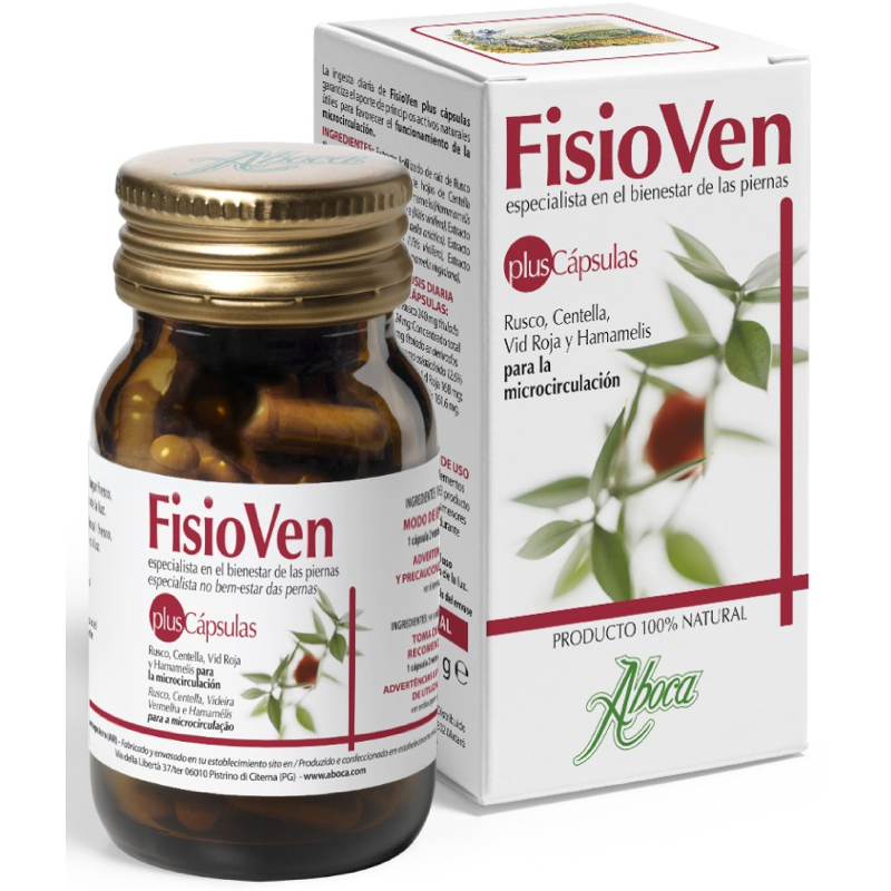 ABOCA FISIOVEN PLUS CÁPSULAS 50CAPS DE 500MG