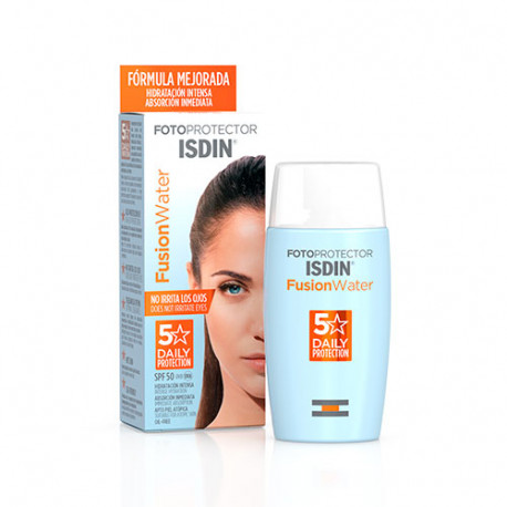 FOTOPROTECTOR ISDIN FUSION WATER 50+ 5 STAR DAILY PROTECTION