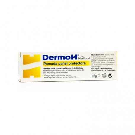DERMO H DE HALIBUT POMADA PAÑAL PROTECTORA 45 G