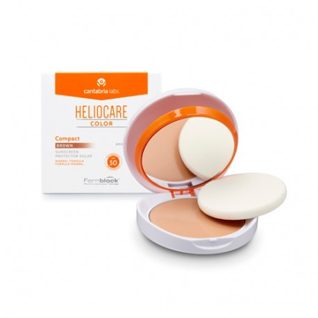 HELIOCARE COLOR COMPACTO OIL-FREE SPF 50 (LIGHT / BROWN)