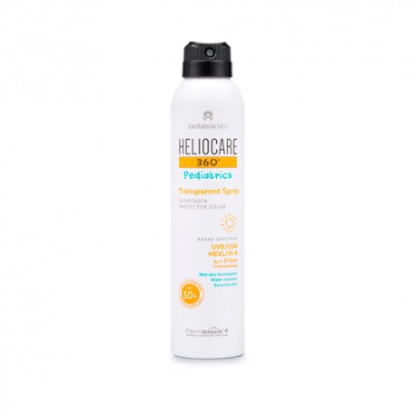 HELIOCARE 360º PEDIATRICS TRANSPARENT SPRAY SPF 50+
