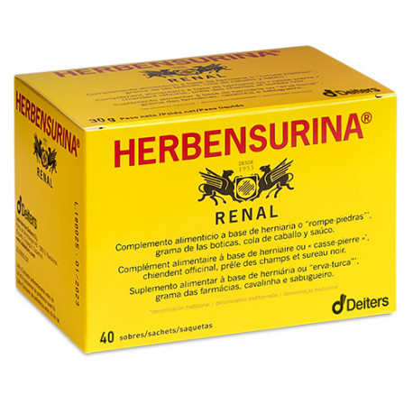 HERBENSURINA  1.5 G 40 FILTROS