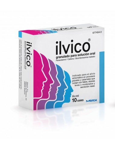 ILVICO GRANULADO PARA SOLUCION ORAL, 10 sobres