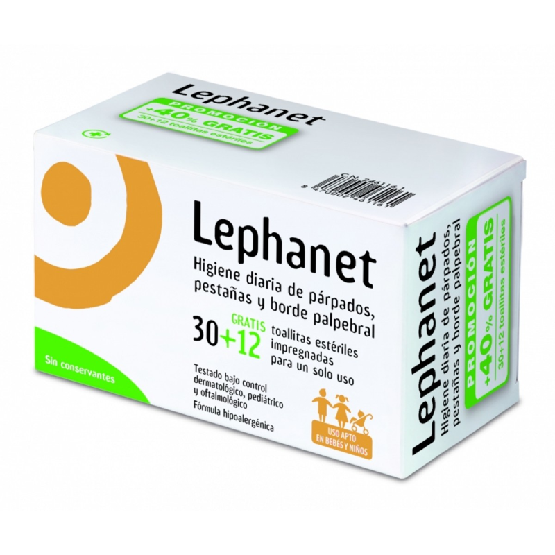 LEPHANET TOALLITAS LIMPIADORAS 30 UDS