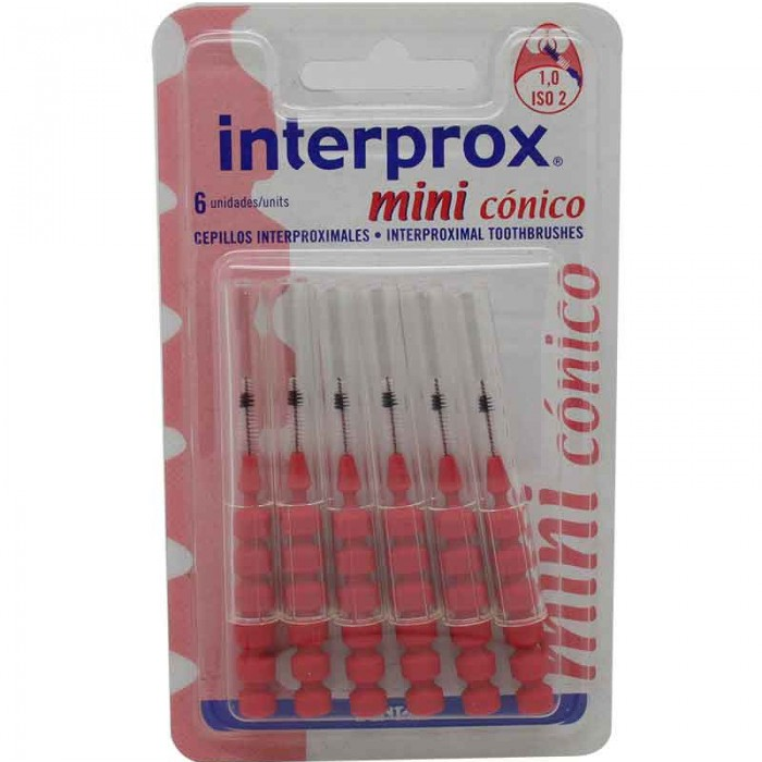 INTERPROX CEPILLO INTERDENTAL MINI CÓNICO 6 UDS