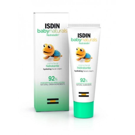 ISDIN BABY NATURALS NUTRAISDIN CREMA FACIAL HIDRATANTE DIARIA 1 ENVASE 50 ML