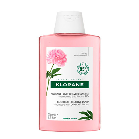 KLORANE CHAMPU AL EXTRACTO DE PEONIA  CALMANTE 4