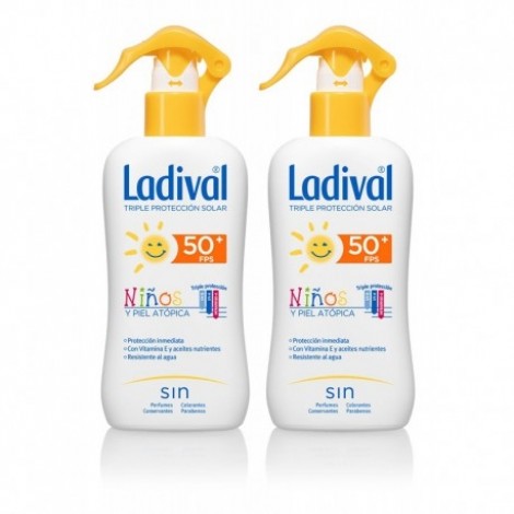 LADIVAL PIEL SENSIBLE ALERGICA FPS 50+ GEL-SPRAY 150 ML LADIVAL PIEL SENSIBLE ALERGICA FPS 50+ GEL-SPRAY 150 ML