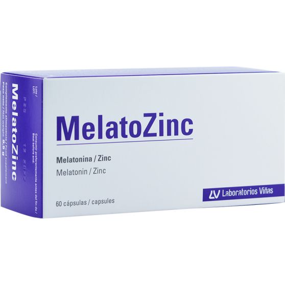 MELATOZINC 1MG  60 CAPS